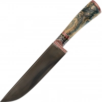 Корд большой, карельская береза, сухма пуговица, ШХ-15 купить в 