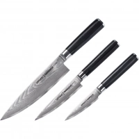 Набор из 3 ножей «Samura DAMASCUS» (10, 21, 85), G-10, дамаск 67 слоев купить в 