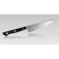 Нож универсальный Western Knife Tojiro, F-333, сталь VG10, 37 слоев, чёрный купить в 