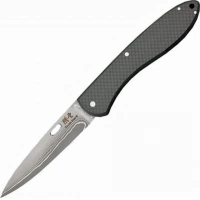 Складной нож Hikari Toun Ihara, сталь Aus 8, рукоять черный carbon fiber купить в 