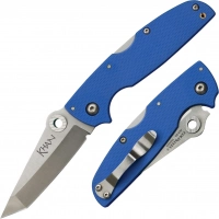 Складной нож Khan — Cold Steel 54T, сталь AUS-8A, рукоять G10 синий купить в 